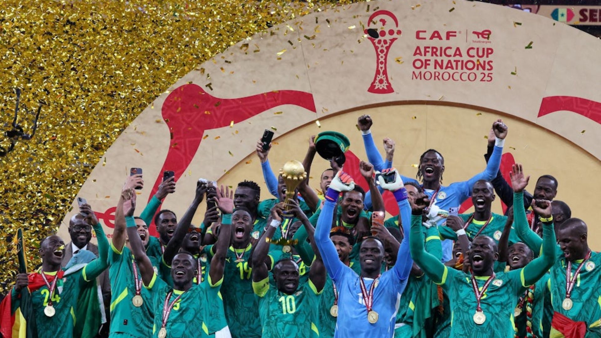 Afrika Cup Fußball Atmosphäre