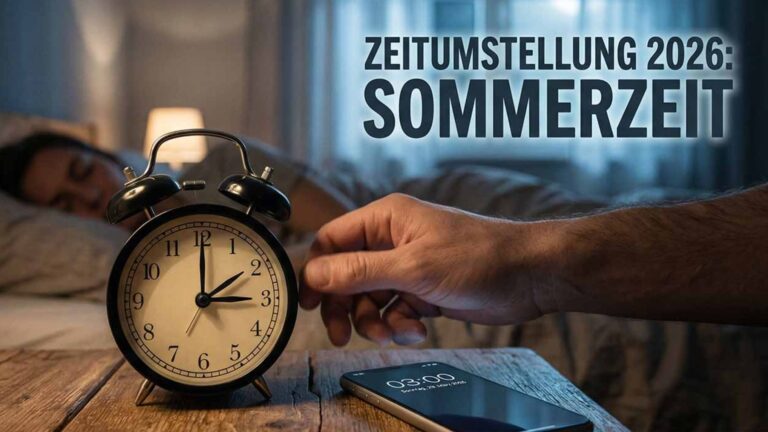 zeitumstellung 2026